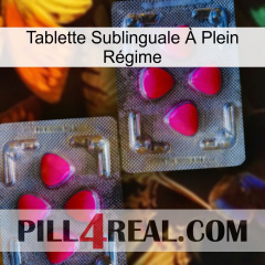 Tablette Sublinguale À Plein Régime 15
